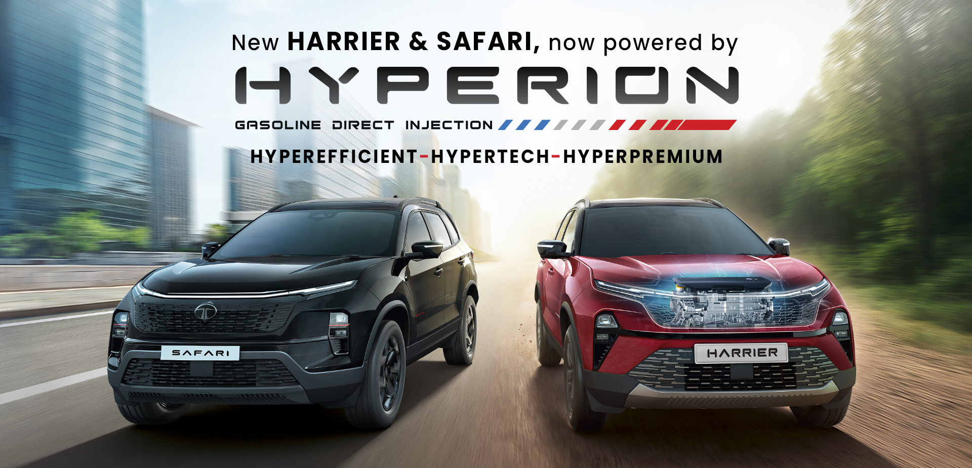 Tata Harrier and Safari Banner