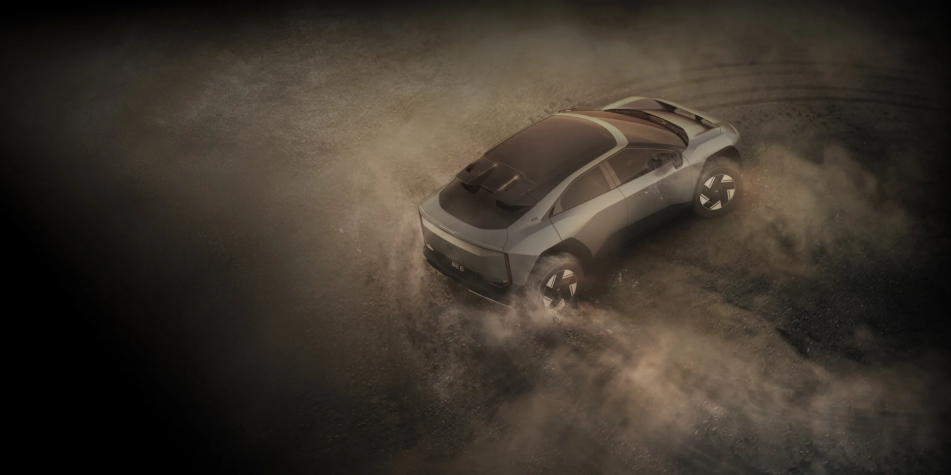 Mahindra BE 6 in motion official image